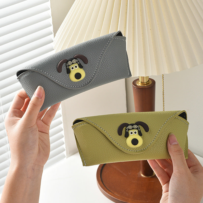 High-End Glasses Case, Anti-Pressure And Anti-Fall Portable Sunglasses Case, Sunglasses Case, Glasses Storage Bag