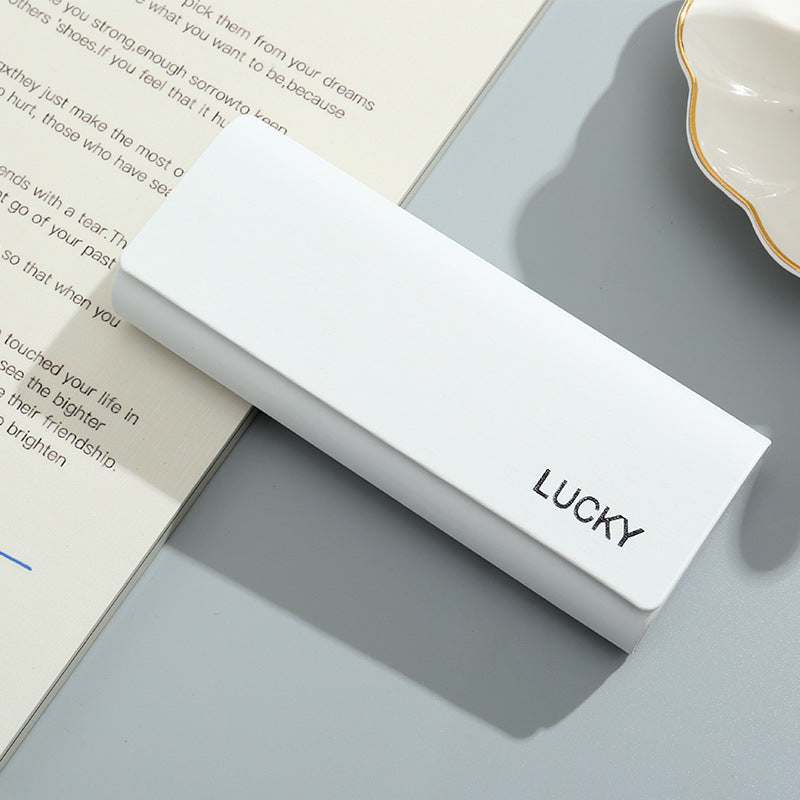 Glasses Case New High-End Portable Anti-Stress Women'S Children'S Student Female Eye Storage Box