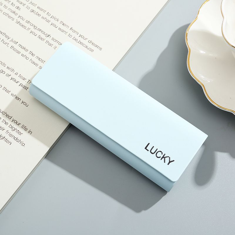 Glasses Case New High-End Portable Anti-Stress Women'S Children'S Student Female Eye Storage Box