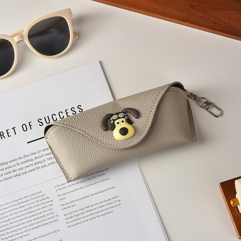 High-End Glasses Case, Anti-Pressure And Anti-Fall Portable Sunglasses Case, Sunglasses Case, Glasses Storage Bag